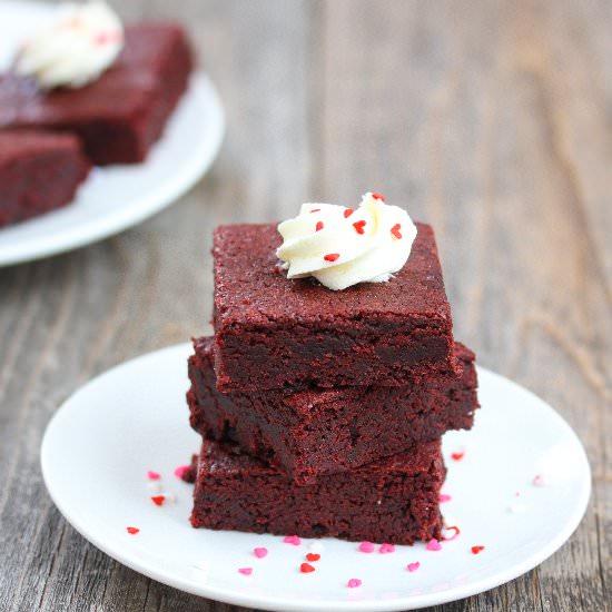 Red Velvet Brownies