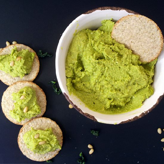 Kale Hummus [Vegetarian]