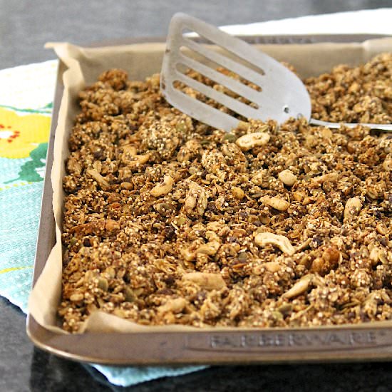 Peanut Butter Chocolate Granola