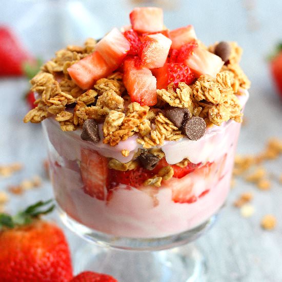 Strawberry Cheesecake Parfait
