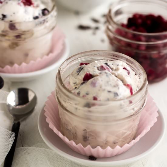 Pomegranate & Chocolate Ice cream