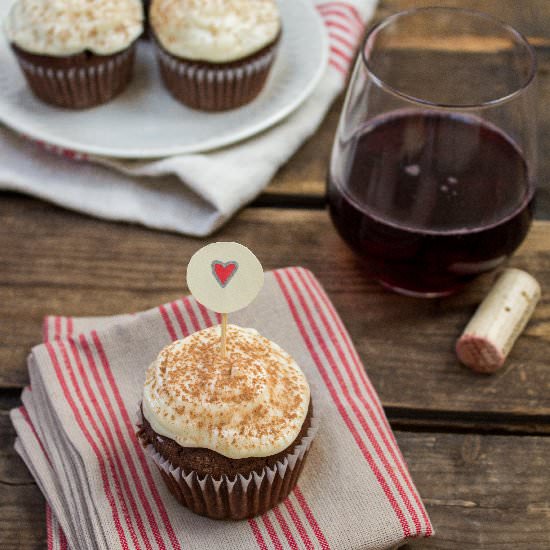 Red Wine Cupcakes