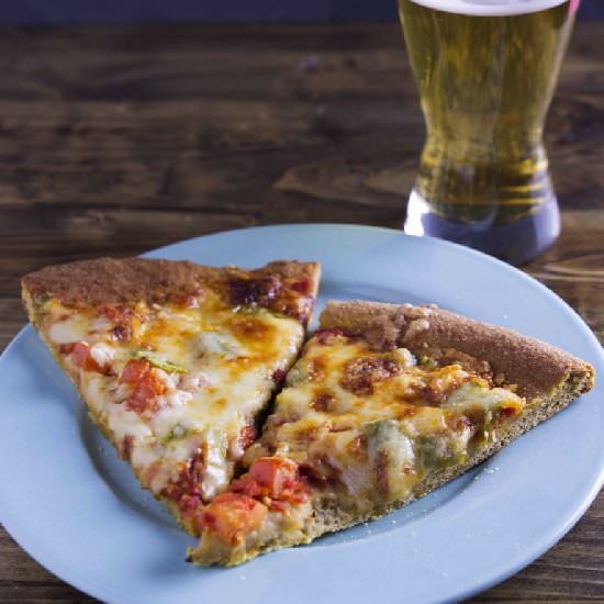 Soft & Chewy Beer Pizza Crust