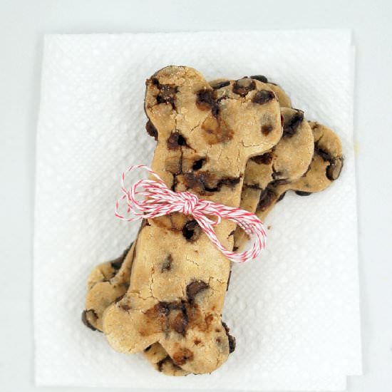 Carob Chip Cookie Dog Treats