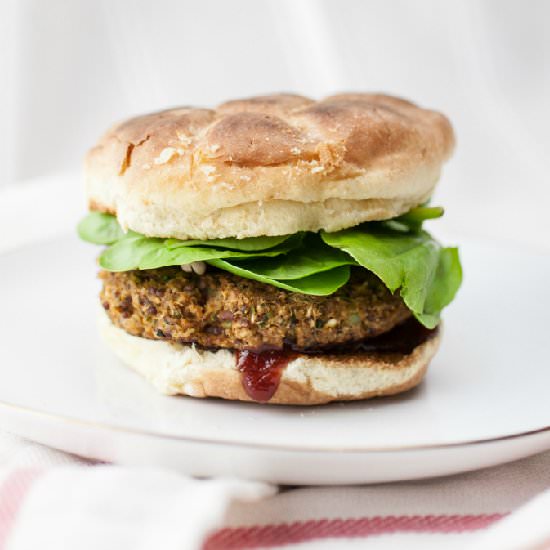 Thai Quinoa Burger