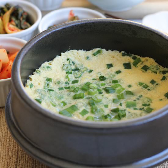 Korean Steamed Eggs