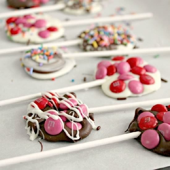 Chocolate Lollipops