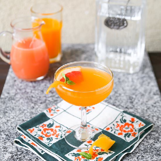 Honey Grapefruit Martini