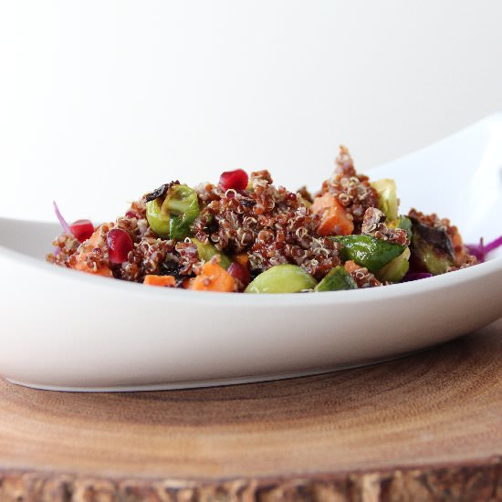 Red Quinoa Salad