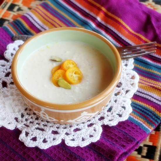 Creamy Millet and Cashewnut Pudding