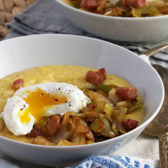 Polenta with Poached Egg