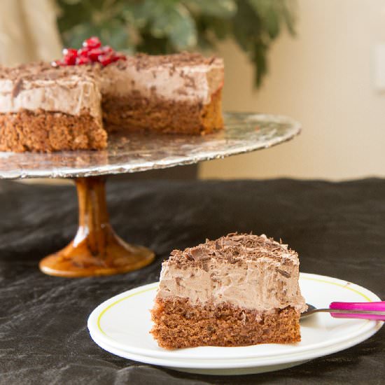 Chcolate Genoise chocolate mousse