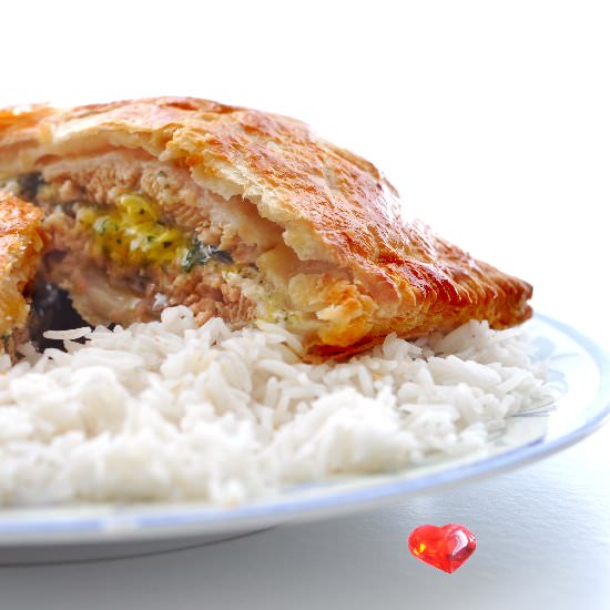 Salmon Lemon Butter en croute
