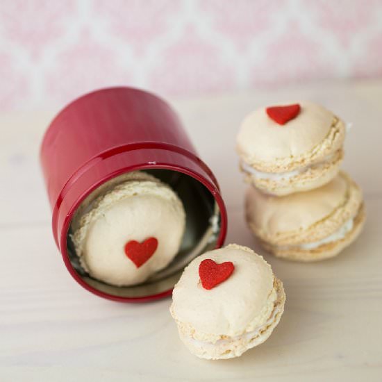 Valentine’s Day Macarons