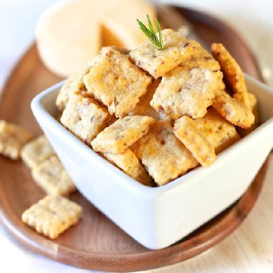 Cheddar Cheese, Apple and Rosemary