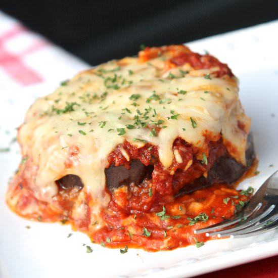 Gluten Free Eggplant Parmesan
