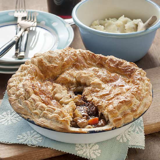 Beef and Mushroom Pie