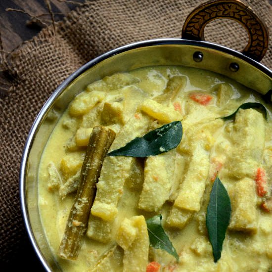 Avial ~Kerala Mixed Vegetable Curry