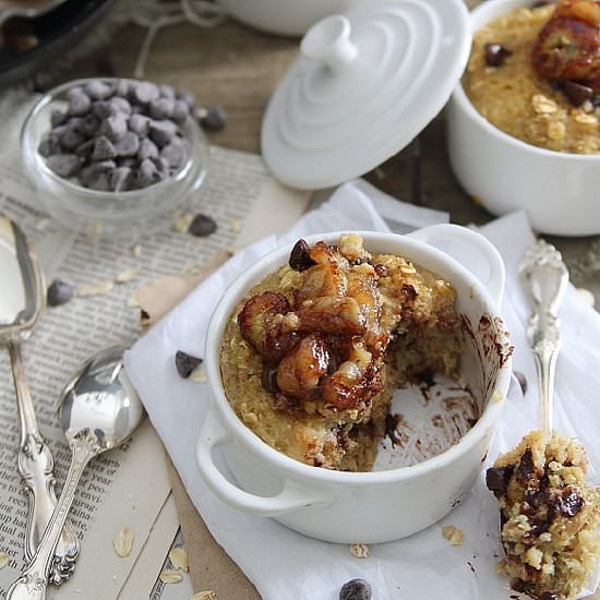 Caramelized Banana Breakfast Bake