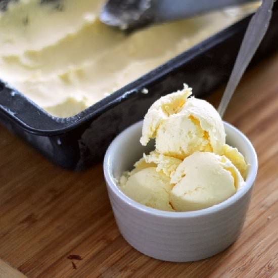 Homemade Vanilla Ice Cream