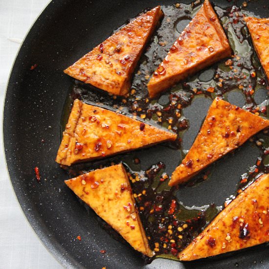 Honey-Glazed Tofu