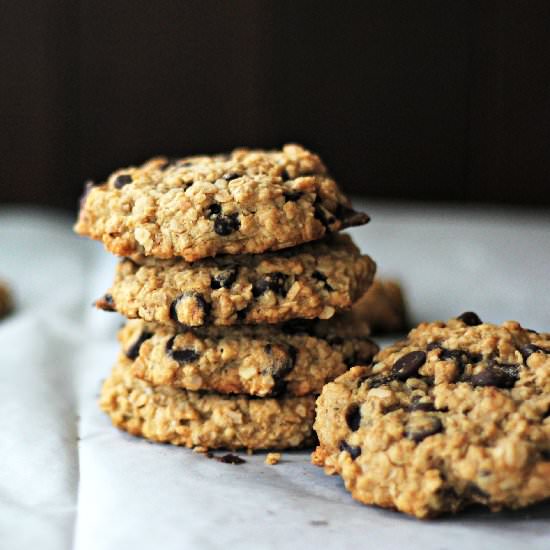 Oatmeal Carob Cookies
