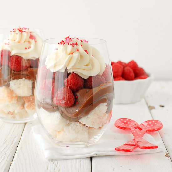 Heavenly Chocolate Raspberry Trifle