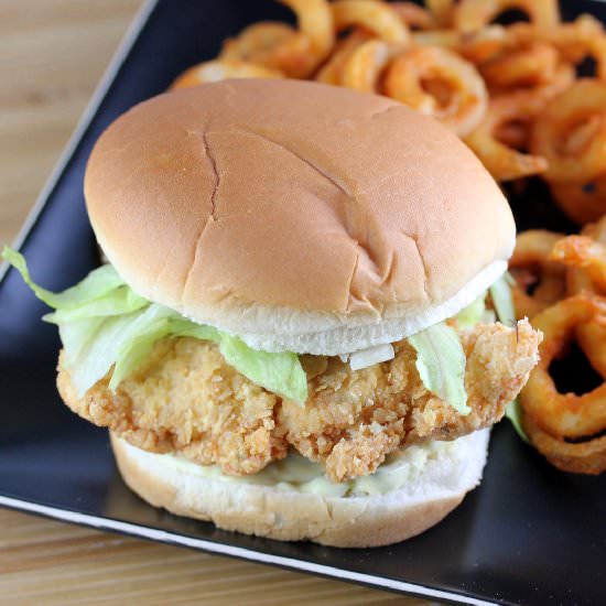 Fried Chicken Sandwiches