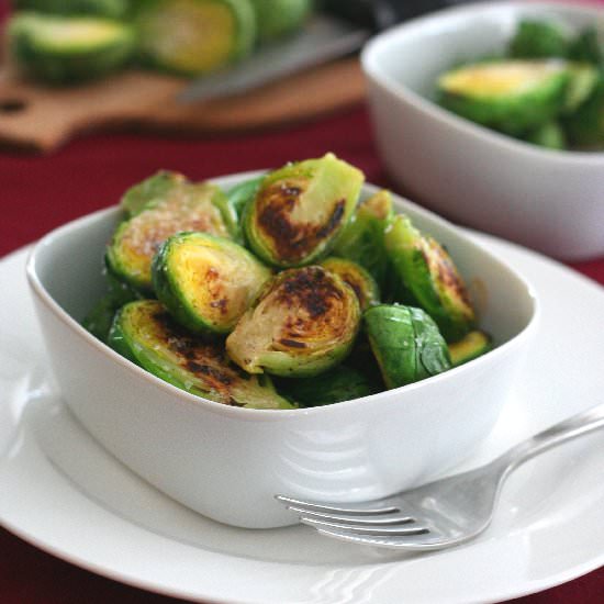 Caramelized Brussels Sprouts
