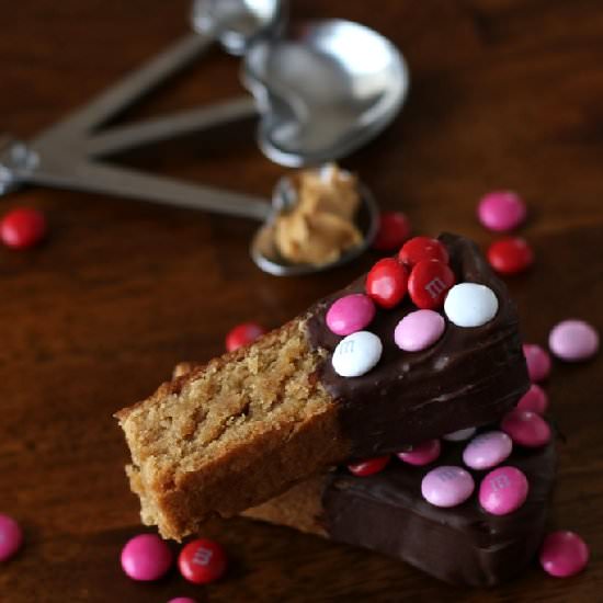 Peanut Butter Blondies