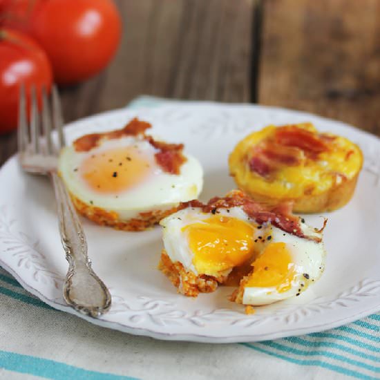 Baked Egg Nests