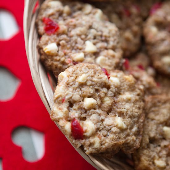 Manhattan Chocolate Oatmeal Cookies