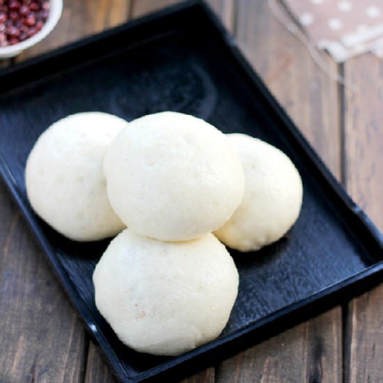 Homemade Red Bean Buns