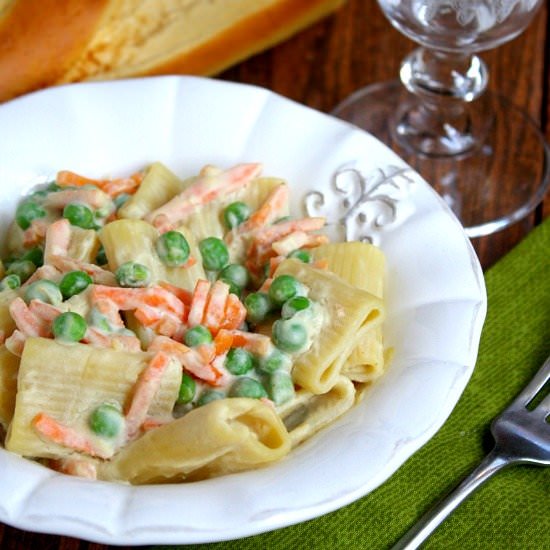 Rigatoni with Cauliflower Sauce