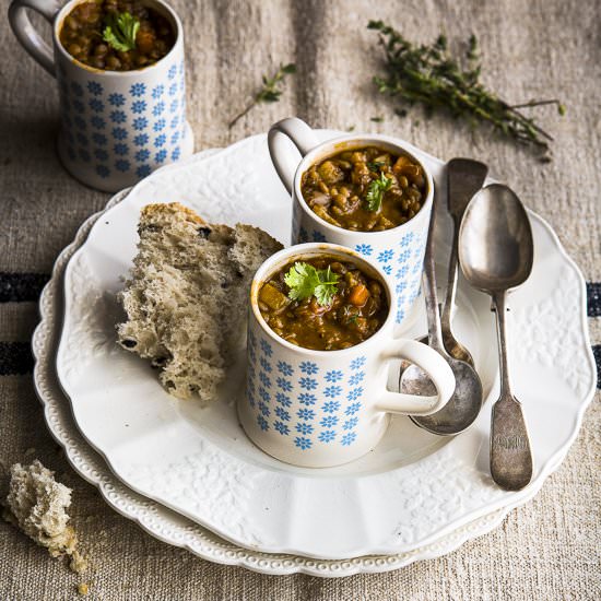 Chunky Lentil Soup