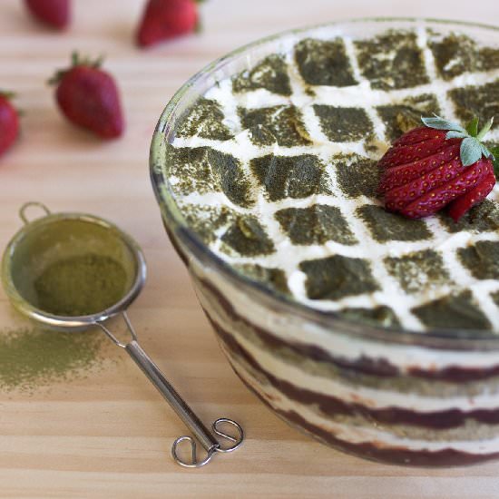 Matchamisu (or Green Tea Tiramisu)