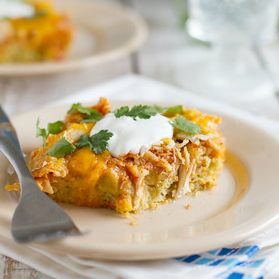 Chicken Tamale Casserole