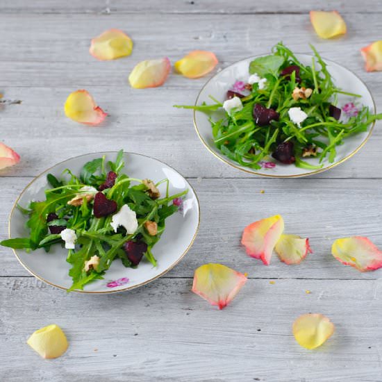 Aragula Salad with Beets