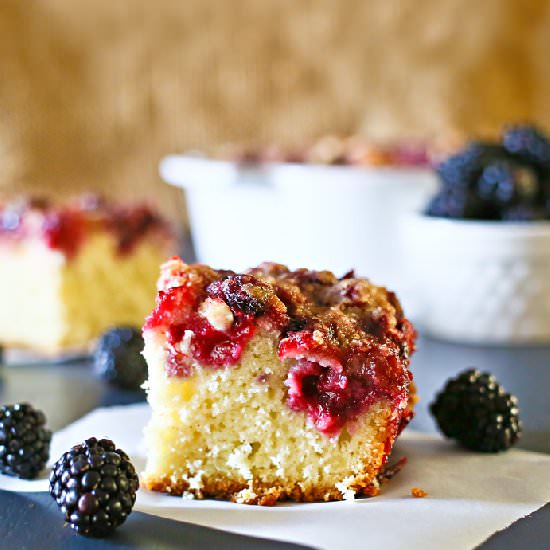 Blackberry White Chocolate Buckle