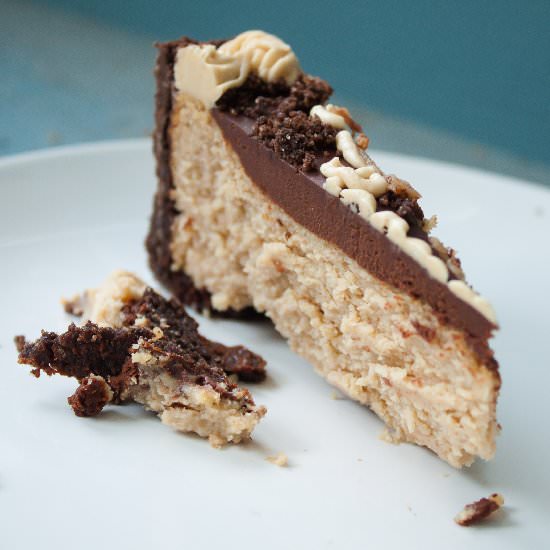 Chocolate Peanut Butter Cheesecake