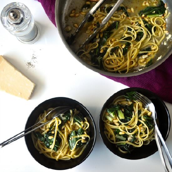 Cacio e Pepe with Some Extras