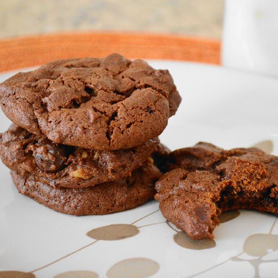 Chocolate Peanut Butter Cookies