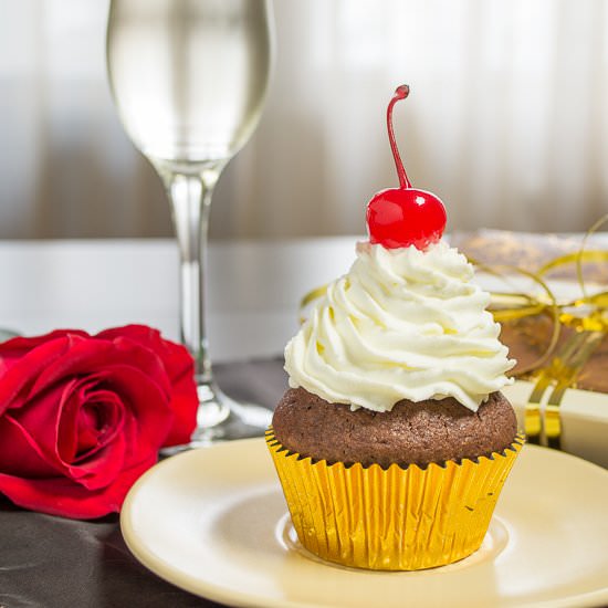 Valentine’s Champagne Muffin