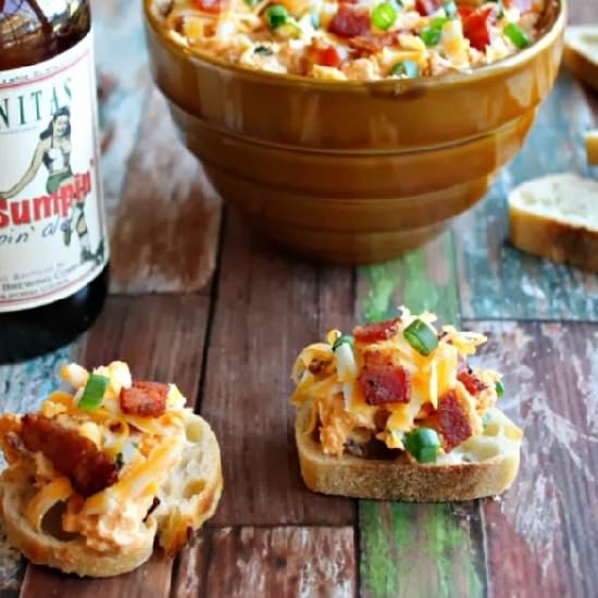Spicy Beer-Cheese Dip with Bacon