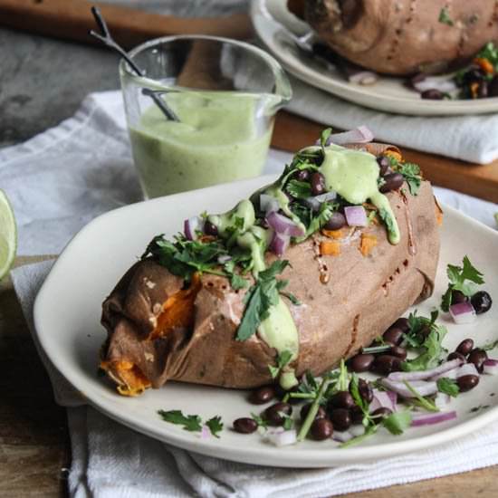 Stuffed Sweet Potatoes