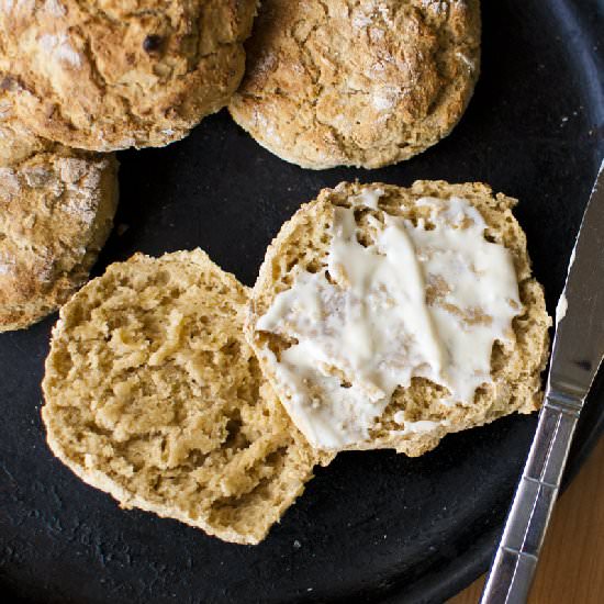 Vegan Rosemary Potato Biscuits