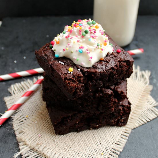 microwave brownies