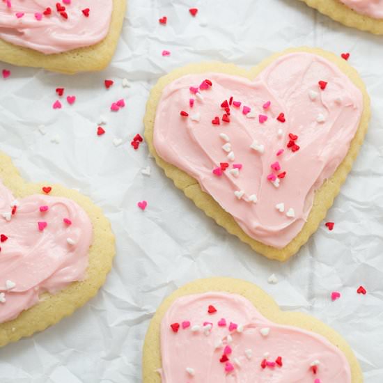 Cream Cheese Frosted Sugar Cookies