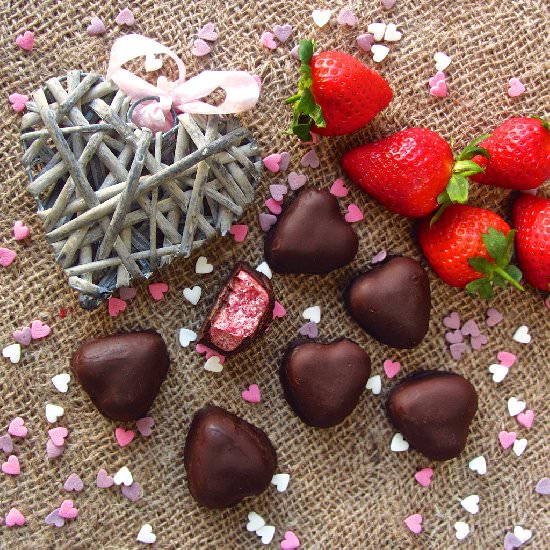 Healthy Valentine Hearts