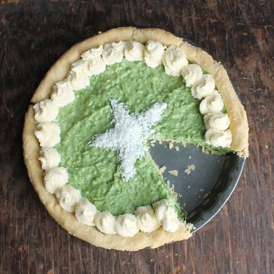 Kale Coconut Cream Pie
